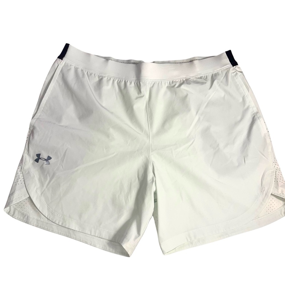 Under Armour Stretch Woven Training Shorts Men’s XXL Pale Mint Green Breathable